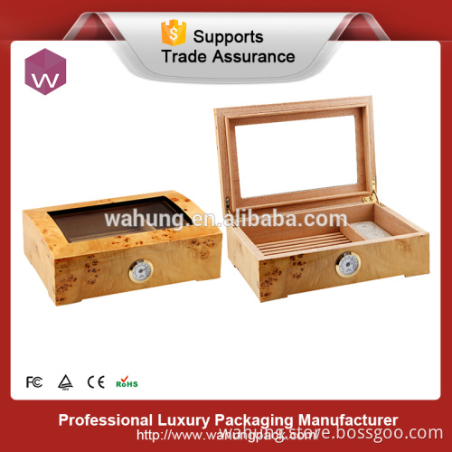 Hot Sales Cedar Wooden Cigar Box with high quality